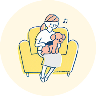 ペットが快適に過ごせる療養環境